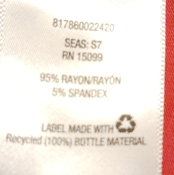 Laura Scott - Long Sleeve Coral Cardigan with Scarf & Attached Beads - Picture 5 of 7